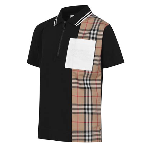 burberry boy polo shirt